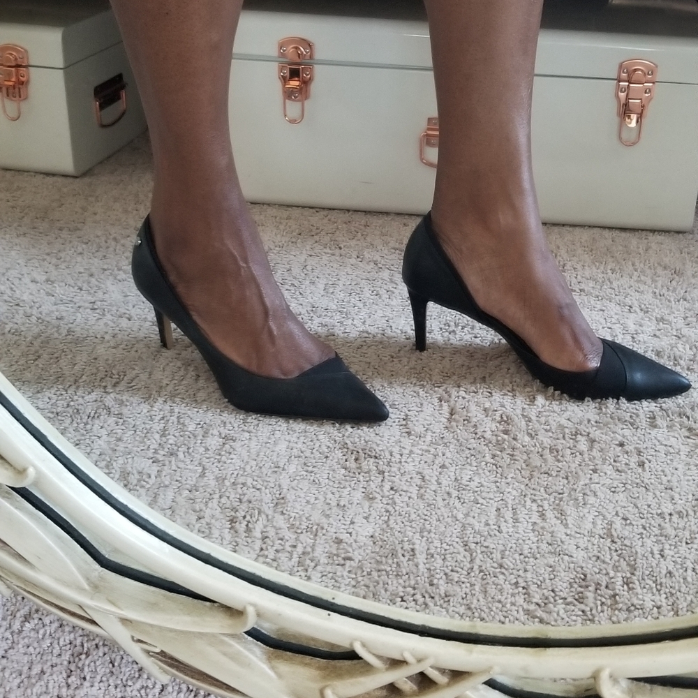 Calvin Klein black pumps